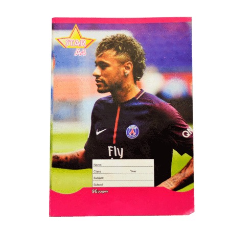 6 Star A4 Exercise Books (HALF DOZEN)