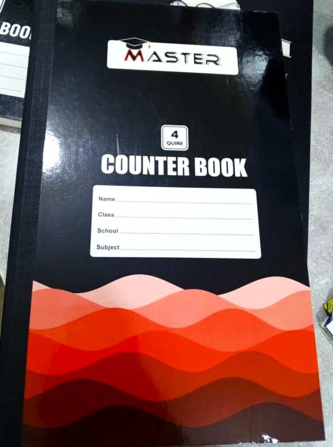 Master counter book 4 Quire