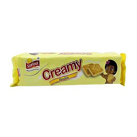 Sunveat Creamy Vaniila Biscuits Box