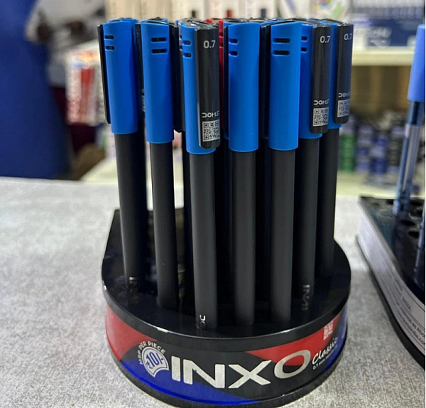 DOMS Inxo Clear Blue Pens