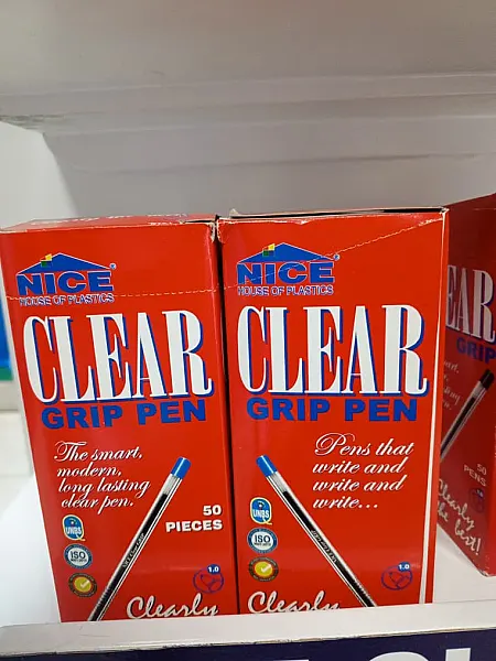 Nice Clear Pen  Blue