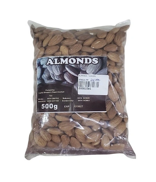 Roasted Almond Nuts 500g