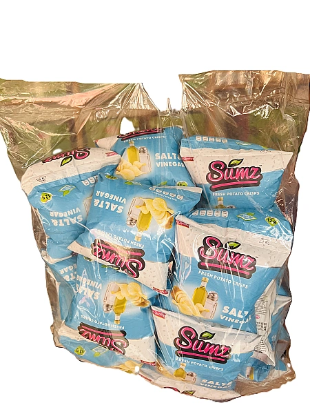 Sums Salt And Vinegar Scrips Bag
