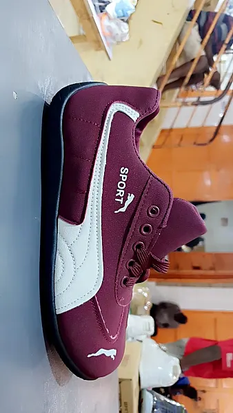 Women's Sports Shoes Maroon- S13