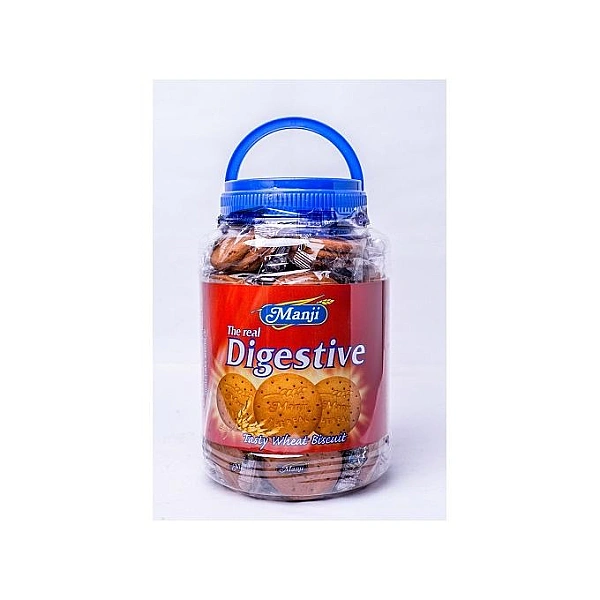 Manji Manji Biscuits Digestive Jar - 1kg