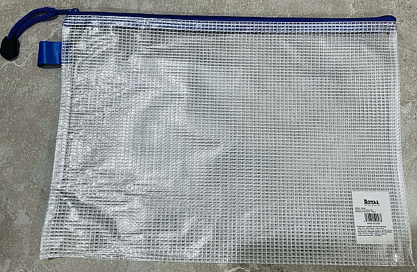 Royal Mash/ Zip Bag A5