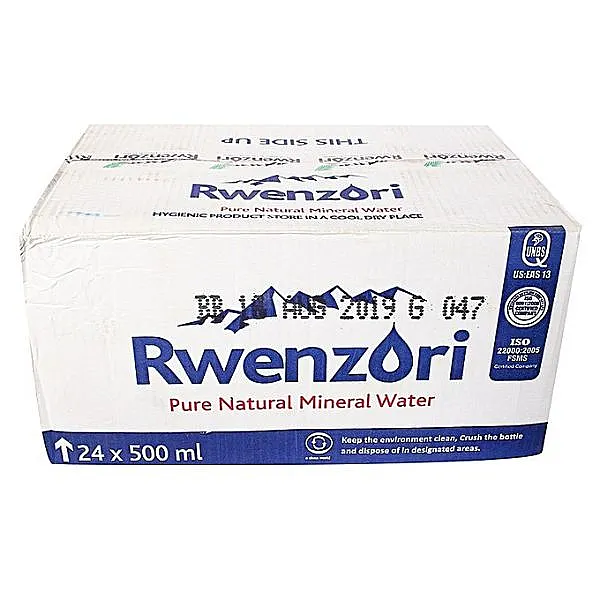 Rwenzori Pure Natural Mineral Water 24x500ml