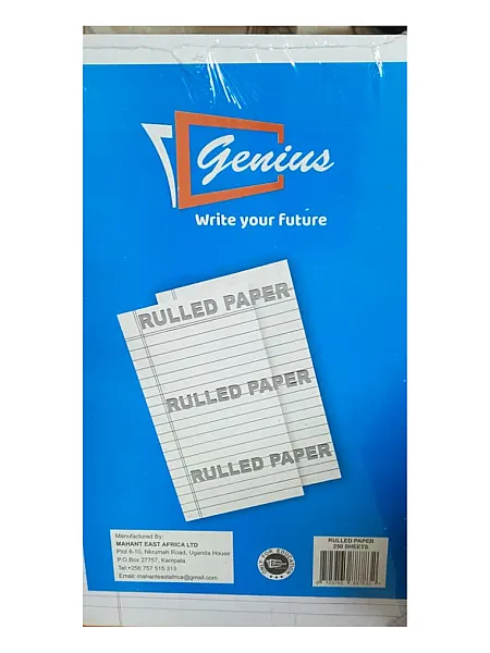 Genius Ruled Paper 250 Sheets