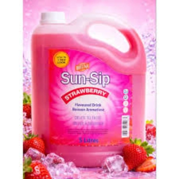 Sunsip Strawberry Juice - 5l