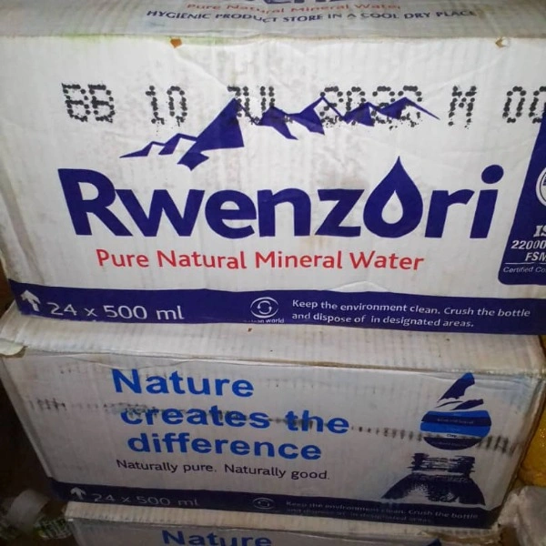 Rwenzori Pure Natural Mineral Water 24x500ml