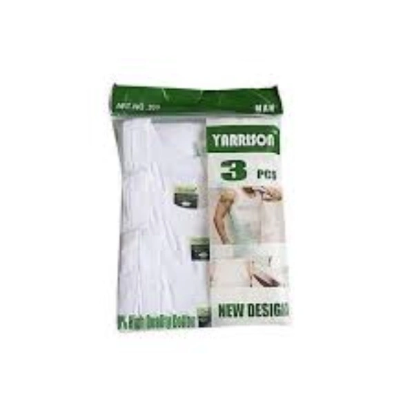 Vests High Quality Cotton (yarrison) 3pcs-medium