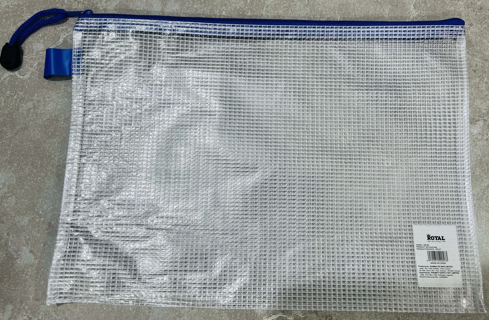Royal Mash/ Zip Bag A5