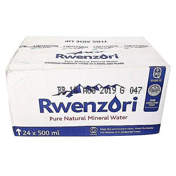 Rwenzori Pure Natural Mineral Water 24x500ml