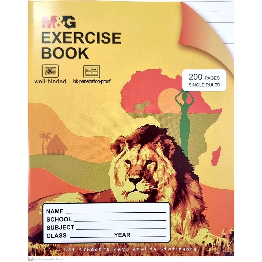 M&G Exercise Book