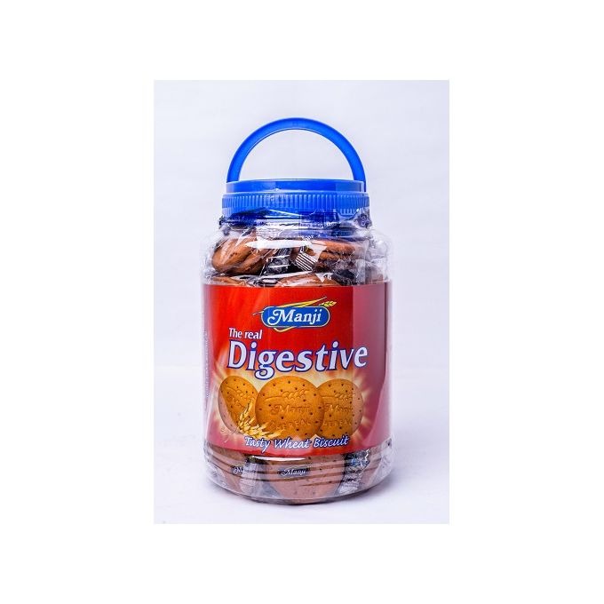 Manji Manji Biscuits Digestive Jar - 1Kg