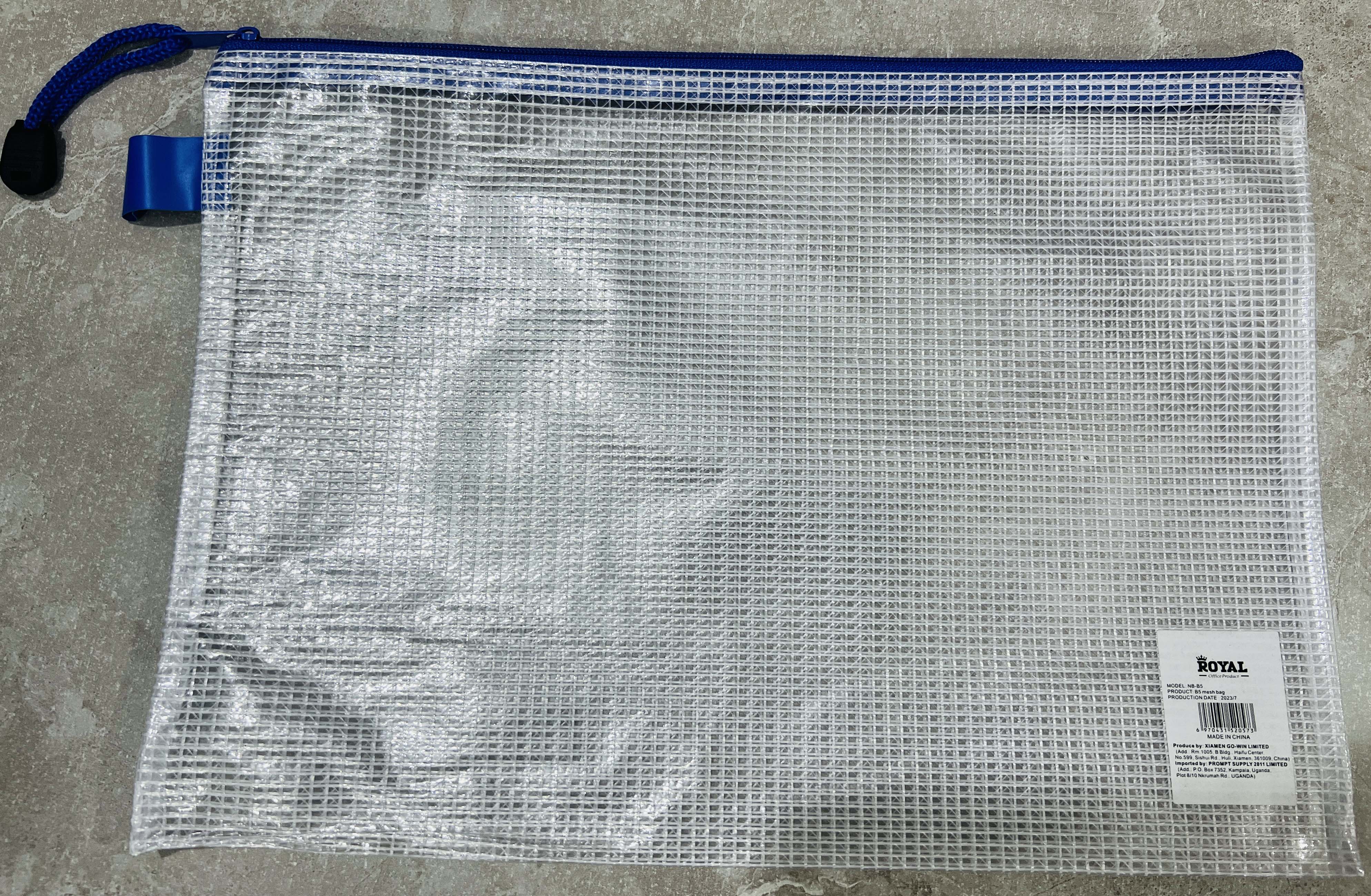 ROYAL MASH/ ZIP BAG A5