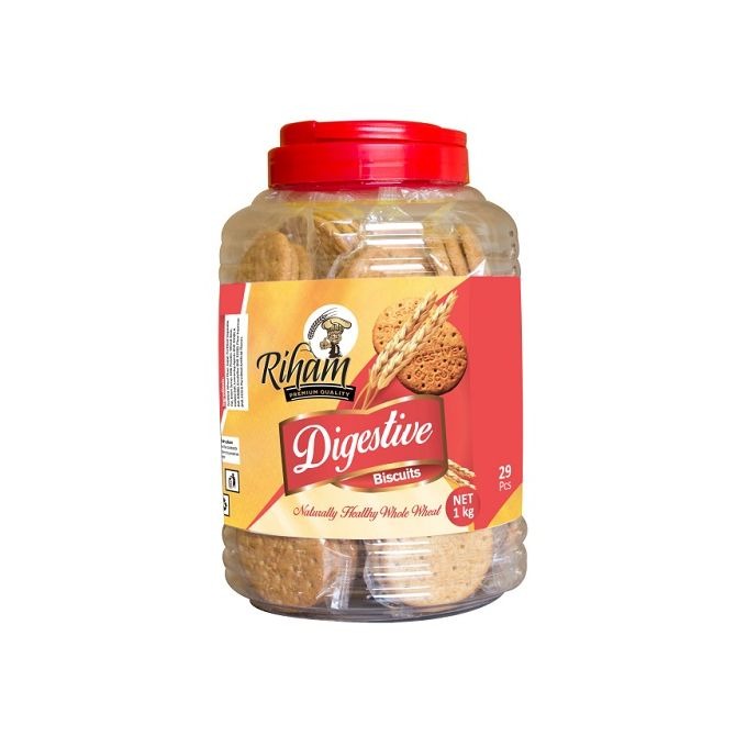 Riham Digestives Jar - 1kg