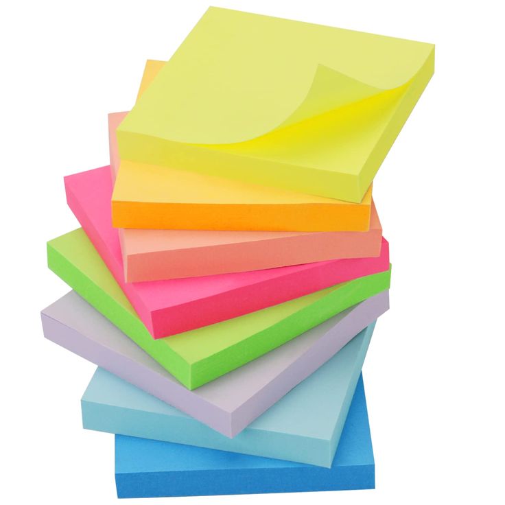 Multicolour 500 Sheets Sticky Notes