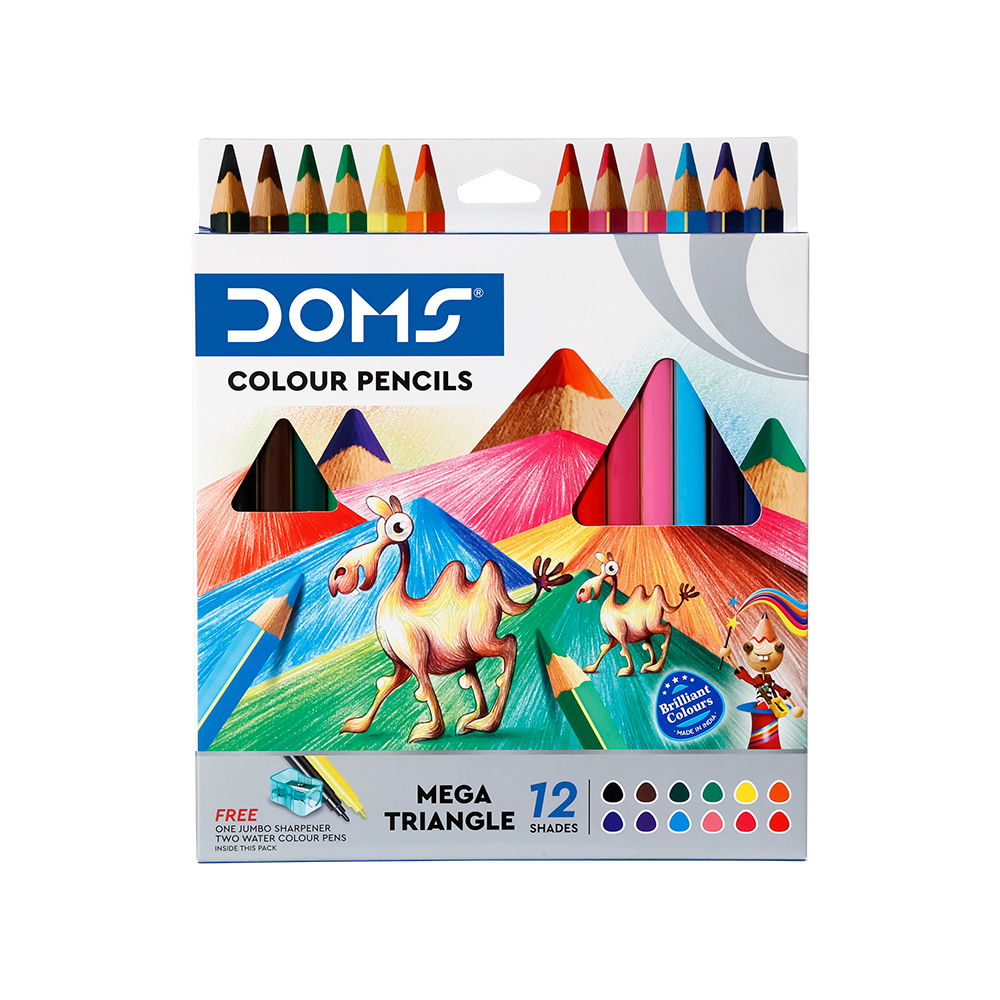 Domz triangle crayons