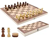 Wooden Foldable Chess Board image 1
