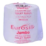 Euro silk toilet paper 10 rolls image 2