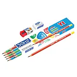 DOMS Y1 Pencil 10 Pcs Pack image 1