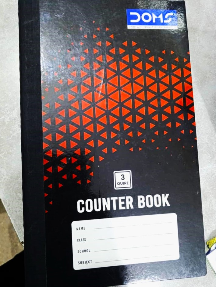 Doms counter book 3 Quire